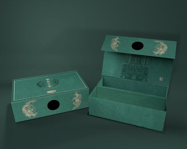 食品包装盒,特产品包装盒,香肠包装盒,简约高端大气